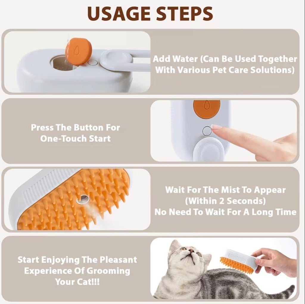 Mist Grooming Brush